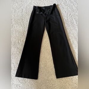 Elegant Size 6 Navy Wide-Leg Land’s End Women's Pants